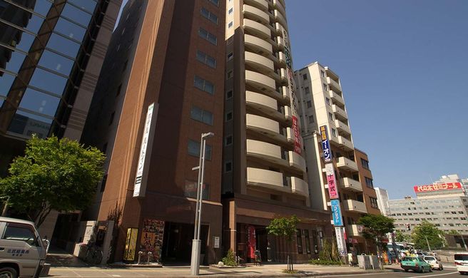 Hotel Route-Inn Sapporo Ekimae Kitaguchi Exterior