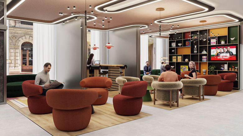 <b>Danubius Hotel Erzsebet City Center Lobby</b>. Images powered by <a href="https://www.leonardoworldwide.com/" title="Leonardo Worldwide" target="_blank">Leonardo</a>.