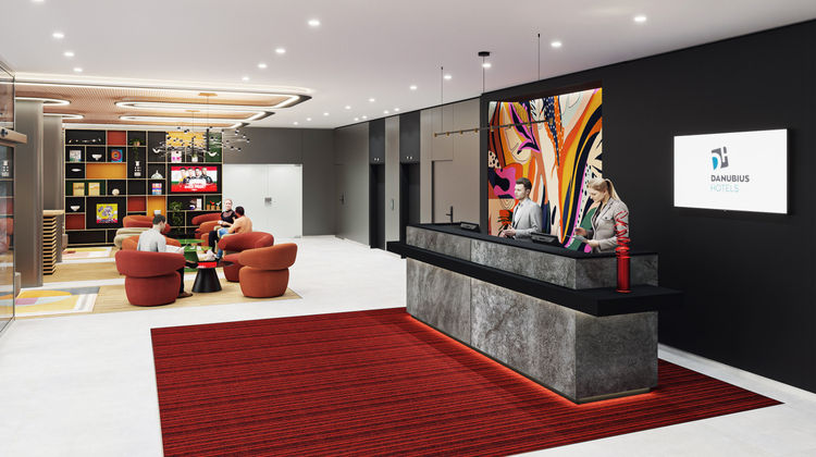 Danubius Hotel Erzsebet City Center Lobby