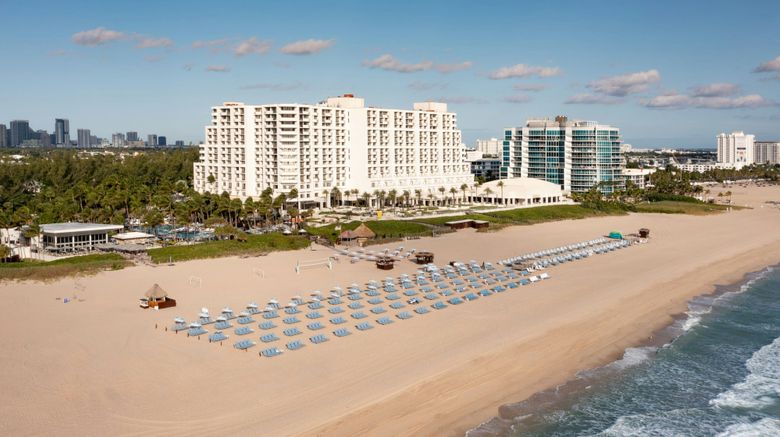 Fort Lauderdale Marriott Harbor Beach Exterior. Images powered by <a href="https://www.leonardoworldwide.com" target="_blank" rel="noopener">Leonardo</a>.