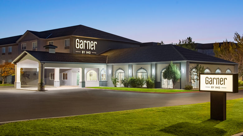 Garner Hotel Salt Lake City Airport Exterior. Images powered by <a href="https://www.leonardoworldwide.com" target="_blank" rel="noopener">Leonardo</a>.