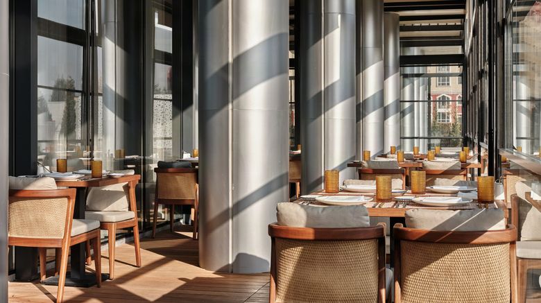 <b>Crowne Plaza Dushanbe Restaurant</b>. Images powered by <a href="https://www.leonardoworldwide.com/" title="Leonardo Worldwide" target="_blank">Leonardo</a>.