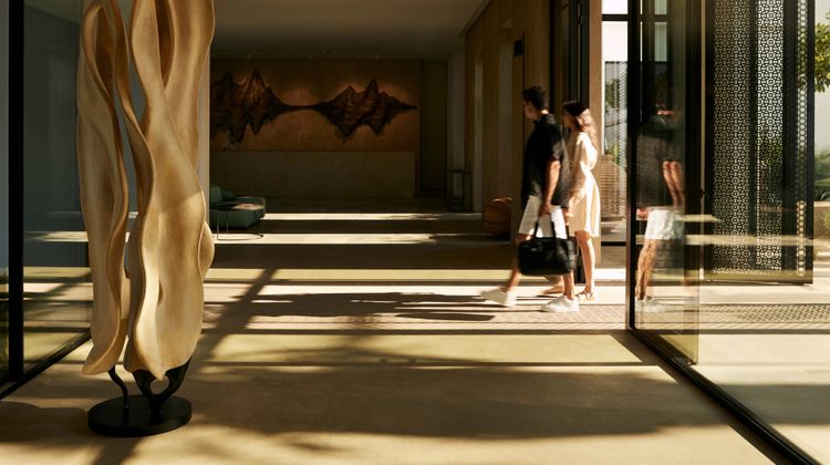 Minos Beach Art Hotel Exterior