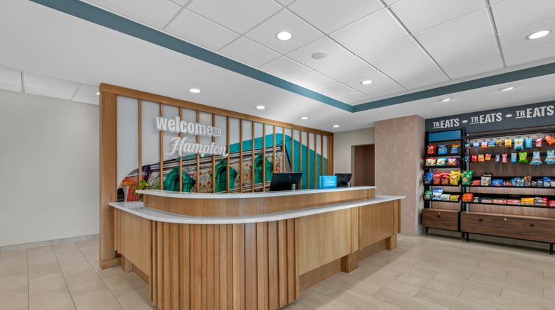 <b>Hampton Inn by Hilton Mt Vernon Lobby</b>. Images powered by <a href="https://www.leonardoworldwide.com/" title="Leonardo Worldwide" target="_blank">Leonardo</a>.