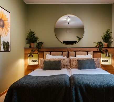 Haga Slott Castle Hotel Room