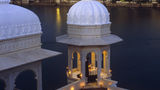 <b>Taj Lake Palace Hotel Restaurant</b>. Images powered by <a href=https://www.travelagewest.com/Hotels/Udaipur-India/