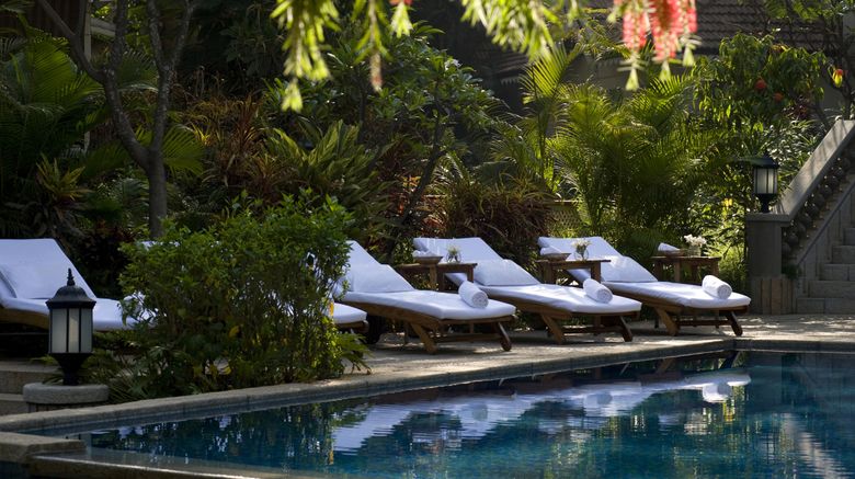 <b>The Taj West End Hotel Pool</b>. Images powered by <a href=https://www.travelagewest.com/Hotels/Bengaluru-India/