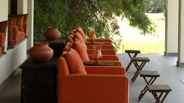<b>Mahua Kothi, A Taj Safari-Bandhavgarh Exterior</b>. Images powered by <a href="https://www.leonardoworldwide.com/" title="Leonardo Worldwide" target="_blank">Leonardo</a>.