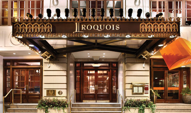 The Iroquois New York Exterior