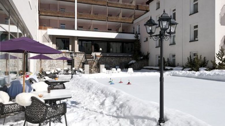 Morosani Schweizerhof Hotel Exterior. Images powered by <a href="https://www.leonardoworldwide.com" target="_blank" rel="noopener">Leonardo</a>.