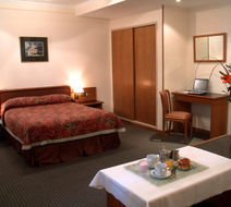 Sheltown Hotel Room