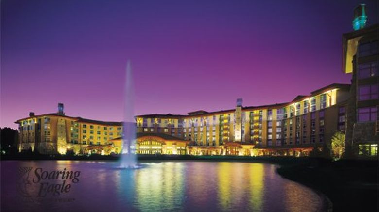 <b>Soaring Eagle Casino & Resort Exterior</b>. Images powered by <a href="https://www.leonardoworldwide.com/" title="Leonardo Worldwide" target="_blank">Leonardo</a>.