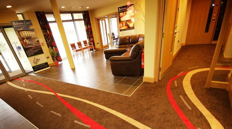 Belmore Court Motel Lobby