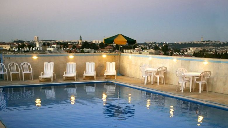 <b>Caesar Premier Jerusalem Hotel Pool</b>. Images powered by <a href="https://www.leonardoworldwide.com/" title="Leonardo Worldwide" target="_blank">Leonardo</a>.
