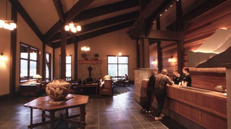 <b>Wuksachi Lodge Lobby</b>. Images powered by <a href="https://www.leonardoworldwide.com/" title="Leonardo Worldwide" target="_blank">Leonardo</a>.