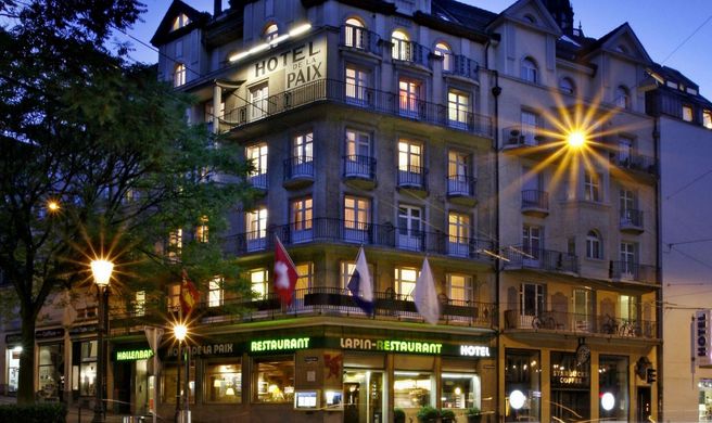 Hotel de la Paix Exterior
