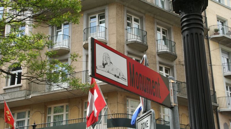 <b>Hotel de la Paix Exterior</b>. Images powered by <a href="https://www.leonardoworldwide.com/" title="Leonardo Worldwide" target="_blank">Leonardo</a>.