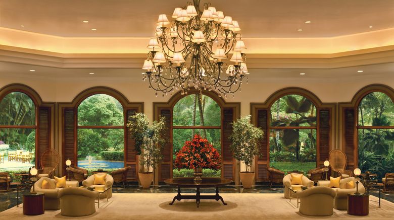 <b>The Oberoi Bangalore Lobby</b>. Images powered by <a href=https://www.travelagewest.com/Hotels/Bengaluru-India/