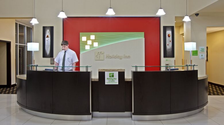 <b>Holiday Inn Louisville Airport South Lobby</b>. Images powered by <a href="https://www.leonardoworldwide.com/" title="Leonardo Worldwide" target="_blank">Leonardo</a>.