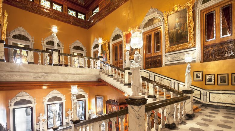 <b>Taj Falaknuma Palace Lobby</b>. Images powered by <a href="https://www.leonardoworldwide.com/" title="Leonardo Worldwide" target="_blank">Leonardo</a>.