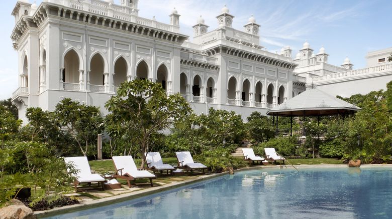 <b>Taj Falaknuma Palace Pool</b>. Images powered by <a href="https://www.leonardoworldwide.com/" title="Leonardo Worldwide" target="_blank">Leonardo</a>.