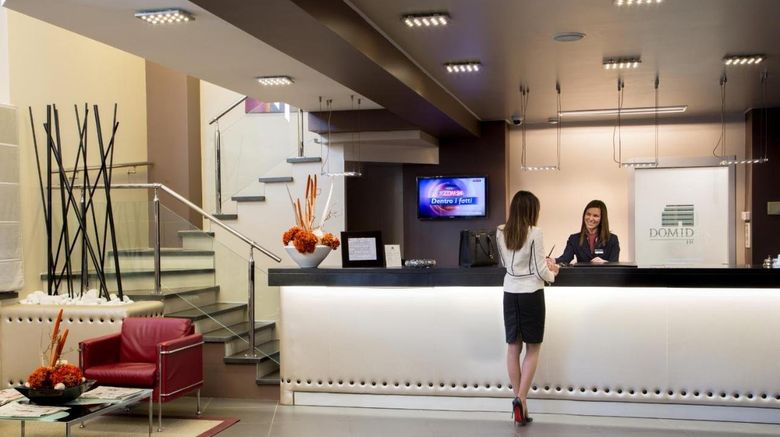 <b>Hotel Domidea Lobby</b>. Images powered by <a href="https://www.leonardoworldwide.com/" title="Leonardo Worldwide" target="_blank">Leonardo</a>.