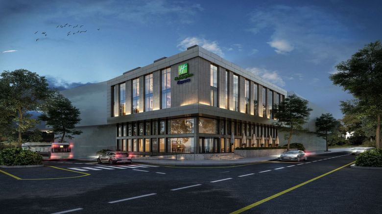 <b>Holiday Inn Exp Airport Arnavu Exterior</b>. Images powered by <a href="https://www.leonardoworldwide.com/" title="Leonardo Worldwide" target="_blank">Leonardo</a>.