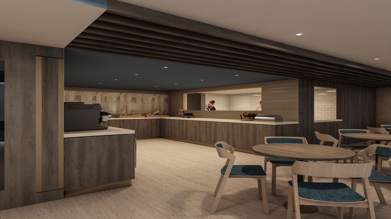 <b>Holiday Inn Exp Airport Arnavu Restaurant</b>. Images powered by <a href="https://www.leonardoworldwide.com/" title="Leonardo Worldwide" target="_blank">Leonardo</a>.
