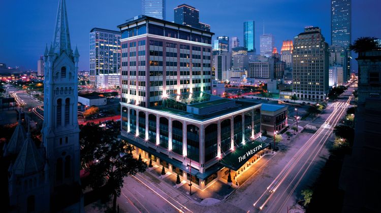 The Westin Houston Downtown Exterior