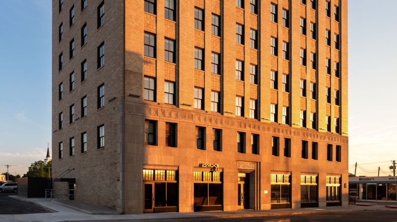 Moxy Springfield Downtown Exterior. Images powered by <a href="https://www.leonardoworldwide.com" target="_blank" rel="noopener">Leonardo</a>.