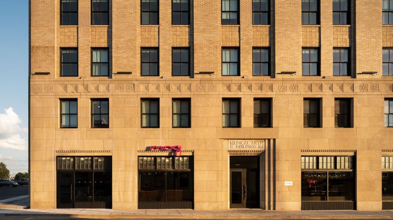 <b>Moxy Springfield Downtown Exterior</b>. Images powered by <a href="https://www.leonardoworldwide.com/" title="Leonardo Worldwide" target="_blank">Leonardo</a>.
