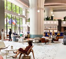 Marriott Rive Gauche Hotel & Conf Ctr Lobby