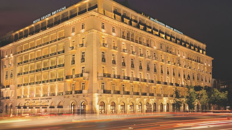 Hotel Grande Bretagne,Luxury Collection Exterior. Images powered by <a href="https://www.leonardoworldwide.com" target="_blank" rel="noopener">Leonardo</a>.