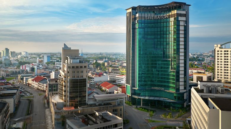 <b>Sheraton Kuching Hotel Exterior</b>. Images powered by <a href="https://www.leonardoworldwide.com/" title="Leonardo Worldwide" target="_blank">Leonardo</a>.