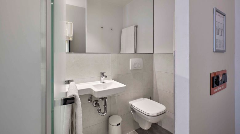 <b>easyHotel Brussels City Center Room</b>. Images powered by <a href="https://www.leonardoworldwide.com/" title="Leonardo Worldwide" target="_blank">Leonardo</a>.