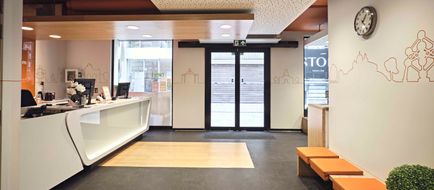 easyHotel Brussels City Center Lobby