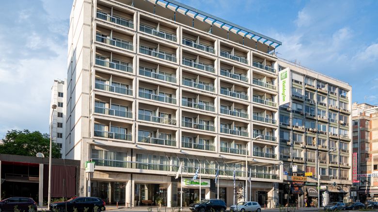 Holiday Inn Thessaloniki Exterior. Images powered by <a href="https://www.leonardoworldwide.com" target="_blank" rel="noopener">Leonardo</a>.
