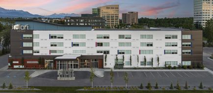 Aloft Anchorage Exterior