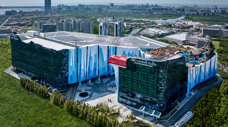 <b>Crowne Plaza Snow World Exterior</b>. Images powered by <a href="https://www.leonardoworldwide.com/" title="Leonardo Worldwide" target="_blank">Leonardo</a>.