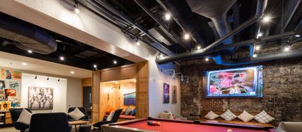 Moxy Nashville Downtown Lobby