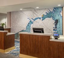 Residence Inn Boston Harbor Tudor Wharf Lobby