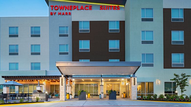TownePlace Suites Stafford Sugar Land Exterior. Images powered by <a href="https://www.leonardoworldwide.com" target="_blank" rel="noopener">Leonardo</a>.