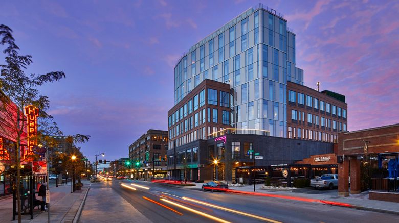 Moxy Columbus Short North Exterior. Images powered by <a href="https://www.leonardoworldwide.com" target="_blank" rel="noopener">Leonardo</a>.