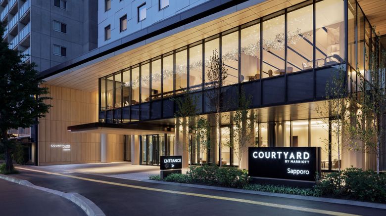 Courtyard Sapporo Exterior. Images powered by <a href="https://www.leonardoworldwide.com" target="_blank" rel="noopener">Leonardo</a>.