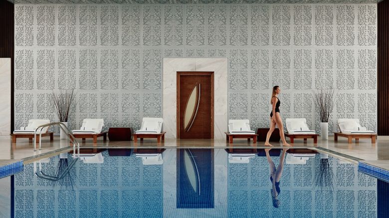 <b>JW Marriott Hotel Absheron Baku Pool</b>. Images powered by <a href="https://www.leonardoworldwide.com/" title="Leonardo Worldwide" target="_blank">Leonardo</a>.
