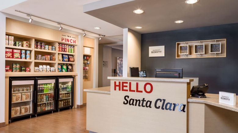 <b>TownePlace Suites San Jose Santa Clara Lobby</b>. Images powered by <a href="https://www.leonardoworldwide.com/" title="Leonardo Worldwide" target="_blank">Leonardo</a>.
