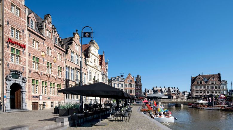 <b>Ghent Marriott Hotel Exterior</b>. Images powered by <a href="https://www.leonardoworldwide.com/" title="Leonardo Worldwide" target="_blank">Leonardo</a>.