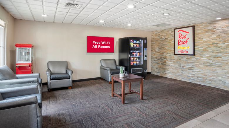 <b>Red Roof PLUS+ & Suites Vicksburg Lobby</b>. Images powered by <a href="https://www.leonardoworldwide.com/" title="Leonardo Worldwide" target="_blank">Leonardo</a>.
