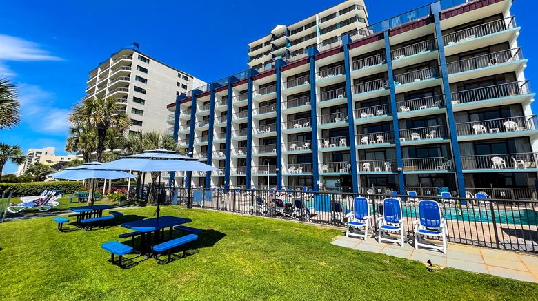 <b>Grande Shores Ocean Resort Exterior</b>. Images powered by <a href="https://www.leonardoworldwide.com/" title="Leonardo Worldwide" target="_blank">Leonardo</a>.