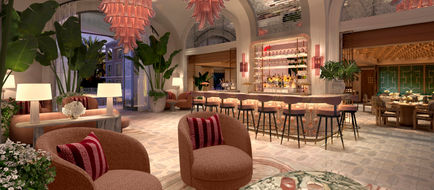 Palm House Hotel Lobby